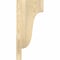 Ekena Millwork Newport Rough Sawn Corbel, Douglas Fir, 4"W x 10"D x 22"H COR04X10X22NEW00RDF - alternate 3
